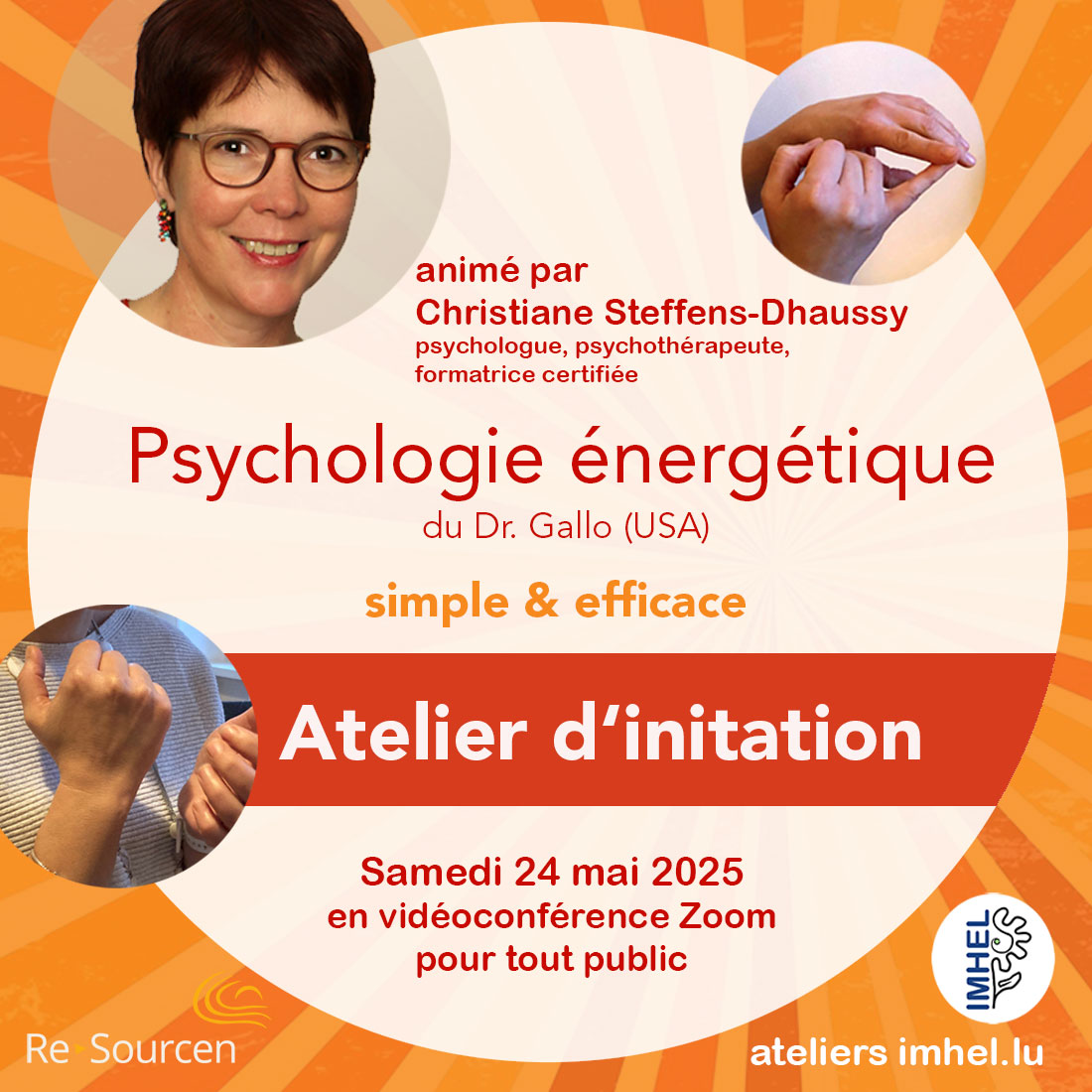 Initiation à la Psychologie Énergétique (Zoom)